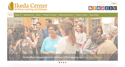 Desktop Screenshot of ikedacenter.org