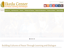 Tablet Screenshot of ikedacenter.org